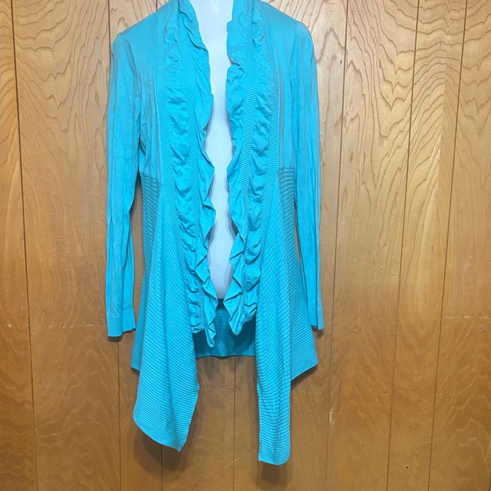 INC International Concepts Teal Knit Sweater